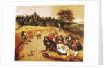 The Harvester's Meal by Pieter the Younger Brueghel