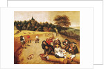 The Harvester's Meal by Pieter the Younger Brueghel
