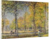 The Bois de Boulogne by Alfred Sisley