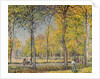The Bois de Boulogne by Alfred Sisley