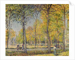 The Bois de Boulogne by Alfred Sisley