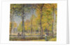 The Bois de Boulogne by Alfred Sisley