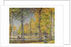 The Bois de Boulogne by Alfred Sisley