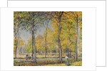 The Bois de Boulogne by Alfred Sisley