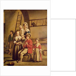 Interior of a Barn by (after) Le Nain Brothers