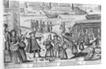 The Sad Embarkation of the Prostitutes of Paris to the French Colonies of New Orleans and their Farewells to their Doctors, Apothecaries and Lovers by French School