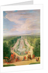 Perspective View of the Grove from the Galerie des Antiques at Versailles, 1688 by Jean-Baptiste Martin
