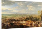 The Entry of Louis XIV and Marie-Therese of Austria in to Arras, 30th July 1667, c.1685 by Adam Frans van der Meulen