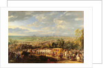 The Entry of Louis XIV and Marie-Therese of Austria in to Arras, 30th July 1667, c.1685 by Adam Frans van der Meulen