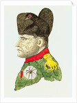 Caricature of Napoleon Bonaparte by English School