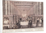 The Infirmary of the Sisters of Charity during a visit of Anne of Austria 1635 by Abraham Bosse