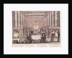 The Infirmary of the Sisters of Charity during a visit of Anne of Austria 1635 by Abraham Bosse