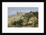 Volterra, 1834 by Jean Baptiste Camille Corot