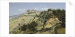 Volterra, 1834 by Jean Baptiste Camille Corot