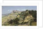 Volterra, 1834 by Jean Baptiste Camille Corot