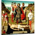The Martyrdom of Saint Erasmus, central panel from the Triptych of Saint Erasmus, c.1460 by Dirck Bouts