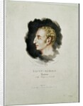 Portrait of Count Saint-Simon, made shortly after his death, 1825 by Gottfried or Godefroy Engelmann