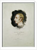 Portrait of Count Saint-Simon, made shortly after his death, 1825 by Gottfried or Godefroy Engelmann