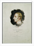 Portrait of Count Saint-Simon, made shortly after his death, 1825 by Gottfried or Godefroy Engelmann