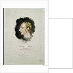 Portrait of Count Saint-Simon, made shortly after his death, 1825 by Gottfried or Godefroy Engelmann