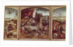 Triptych of the Temptation of St. Anthony by Hieronymus Bosch