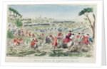 The French Army Commanded by Marshal d'Estrees at Cassel, 22nd June 1762 by French School