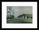 Village by Moonlight, 1897 by Isaak Ilyich Levitan