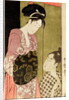 A Man Painting a Woman by Kitagawa Utamaro