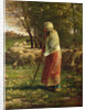The Little Shepherdess by Jean-Francois Millet