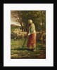 The Little Shepherdess by Jean-Francois Millet