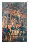 The Senate Presenting Louis Napoleon Bonaparte with the Result of the Plebiscite Proclaiming him Emperor, at Saint-Cloud, 1st December 1852, 1852-71 by Charles-Philippe Lariviere