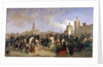 Entrance of the French Expeditionary Corps into Mexico City, 10th June 1863, 1869 by Jean Adolphe Beauce