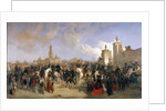 Entrance of the French Expeditionary Corps into Mexico City, 10th June 1863, 1869 by Jean Adolphe Beauce