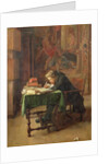 Young Man Writing, 1852 by Jean-Louis Ernest Meissonier