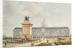 View of the Hotel des Invalides by Victor Jean Nicolle