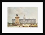 View of the Hotel des Invalides by Victor Jean Nicolle