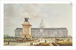 View of the Hotel des Invalides by Victor Jean Nicolle
