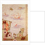 Fol.31v Map of Australia and Magellan Island from 'Cosmographie Universelle', 1555 by Guillaume Le Testu