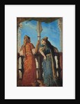 Jewish Women at the Balcony, Algiers, 1849 by Theodore Chasseriau