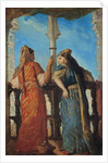 Jewish Women at the Balcony, Algiers, 1849 by Theodore Chasseriau