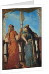 Jewish Women at the Balcony, Algiers, 1849 by Theodore Chasseriau