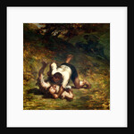 The Thieves and the Donkey, c.1858-60 by Honore Daumier