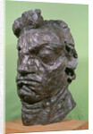 Tragic Mask of Ludwig van Beethoven 1901 by Emile-Antoine Bourdelle