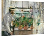 Eugene Manet on the Isle of Wight by Berthe Morisot