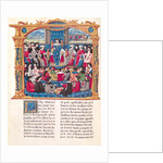 Ms 18 Fol.66v Louis XI Begins the War against Charles le Temeraire, Duke of Burgundy by French School