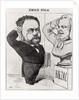 Caricature of Emile Zola Saluting a Bust of Honore de Balzac, 1878 by Andre Gill