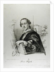 Portrait of Horace Walpole Count of Orford by English School