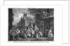 The Election II; Canvassing for Votes by William Hogarth