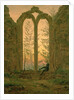 Ruins of the Oybin Monastery 1835-40 by Caspar David Friedrich