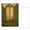 Ruins of the Oybin Monastery 1835-40 by Caspar David Friedrich